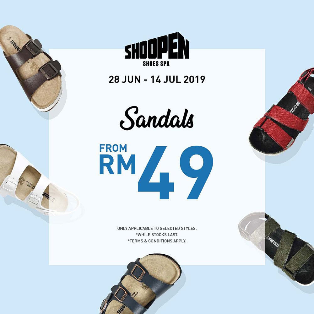shoopen sandals price
